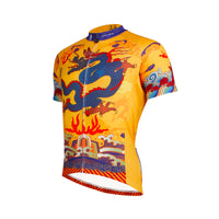 ILPALADINO Men's Cycling Jersey Dragon Imperial Robes Pattern MTB Mountain Bike Jersey for Summer Comfortable Bike Shirt Short Sleeve Outdoor Riding Clothes NO.634 -  Cycling Apparel, Cycling Accessories | BestForCycling.com 