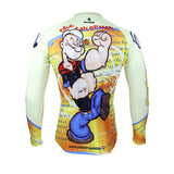 Ilpaladino Popeye Spinach Men's Bicycling Long/Short-sleeve Jersey/Suit Summer Spring Autumn Exercise Bicycling Pro Cycle Clothing Racing Apparel Outdoor Sports Leisure Biking Shirts The Sailorman Cartoon World -  Cycling Apparel, Cycling Accessories | BestForCycling.com 