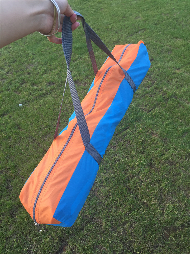 2 Person One-Layer Outdoor Wild Camping Dome Backpacking Camp Tents Shelters Waterproof well-ventilated Blue/Orange - Cycling Apparel, Cycling Accessories | BestForCycling.com