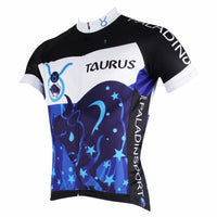 Ilpaladino Constellation Series 12 Horoscopes Taurus Persistence Man's Short-sleeve Cycling Jersey Team Pro Cycle Jacket T-shirt Summer Spring Clothes Leisure Sportswear Apparel Signs of the Zodiac NO.261 -  Cycling Apparel, Cycling Accessories | BestForCycling.com 