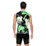 Green Cyclist Men's Cycling Sleeveless Bike Jersey/Kit T-shirt Summer Spring Road Bike Wear Mountain Bike MTB Clothes Sports Apparel Top / Suit NO. 829 -  Cycling Apparel, Cycling Accessories | BestForCycling.com 