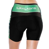 Tropical Plant Fresh Green Leaves Nordic Style Womans Cycling Spinning Padded Bike Shorts UPF 50+  Spandex Clothing and Riding Gear Summer Pant Road Bike Wear Mountain Bike MTB Clothes Sports Apparel Quick dry Breathable NO. 803 -  Cycling Apparel, Cycling Accessories | BestForCycling.com 