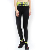 Woman PINK Letter High Waist Yoga Pants Sports Leisure Workout Tights Tummy Control Workout Gym Legging Tight Pink/ Black/ Yellow/ White Letter LA03 -  Cycling Apparel, Cycling Accessories | BestForCycling.com 