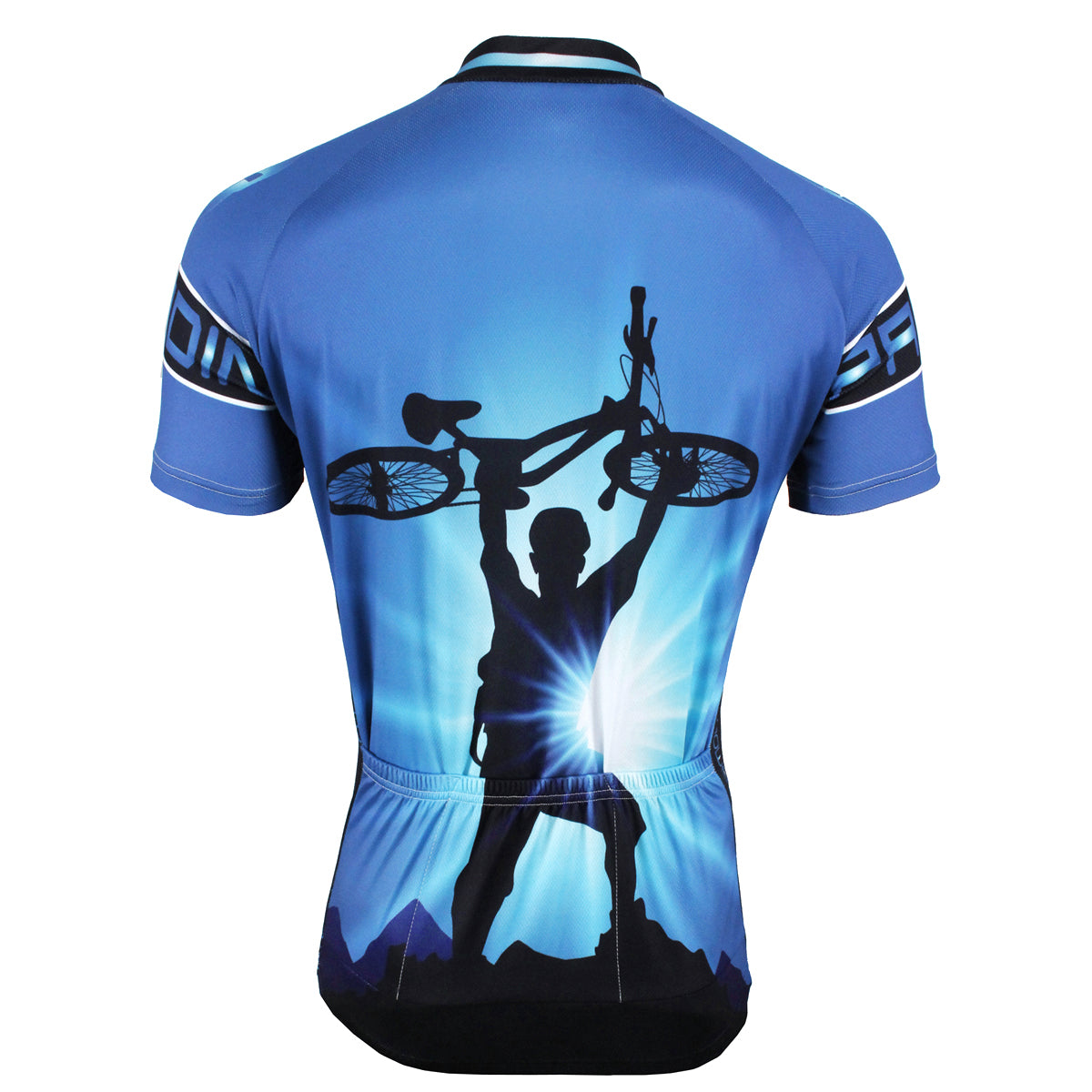 Maillot de cyclisme à manches longues pour homme - Fermeture éclair Maillot de cyclisme à manches longues pour homme - Fermeture éclair