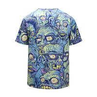 Ugly Faces Mens T-shirt Graphic 3D Printed Round-collar Short Sleeve Summer Casual Cool T-Shirts Fashion Top Tees DX803031# -  Cycling Apparel, Cycling Accessories | BestForCycling.com 