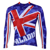 ILPALADINO the Union Jack UK Man's Long-sleeve Cycling Jersey Team Kit Jacket T-shirt Summer Spring Autumn Clothes Sportswear Suit NO.002 -  Cycling Apparel, Cycling Accessories | BestForCycling.com 