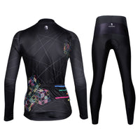 ILPALADINO Women's Long Sleeves Cycling Jersey Apparel Outdoor Sports Gear Leisure Biking T-shirt (Velvet) NO.712 -  Cycling Apparel, Cycling Accessories | BestForCycling.com 