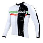 Men's Sportwear Quick-dry Stylish Long-sleeve Cycling Jersey Breathable Outdoor Sport Bike White Shirt with Black Patchwork Fall Autumn Shirt 011(velvet) -  Cycling Apparel, Cycling Accessories | BestForCycling.com 