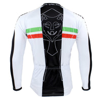 Men's Sportwear Quick-dry Stylish Long-sleeve Cycling Jersey Breathable Outdoor Sport Bike White Shirt with Black Patchwork Fall Autumn Shirt 011(velvet) -  Cycling Apparel, Cycling Accessories | BestForCycling.com 