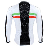 Men's Sportwear Quick-dry Stylish Long-sleeve Cycling Jersey Breathable Outdoor Sport Bike White Shirt with Black Patchwork Fall Autumn Shirt 011(velvet) -  Cycling Apparel, Cycling Accessories | BestForCycling.com 