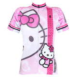 HELLO KITTY  Women's  Cycling Suit/Jersey T-shirt Summer Pink Kit NO.022 -  Cycling Apparel, Cycling Accessories | BestForCycling.com 