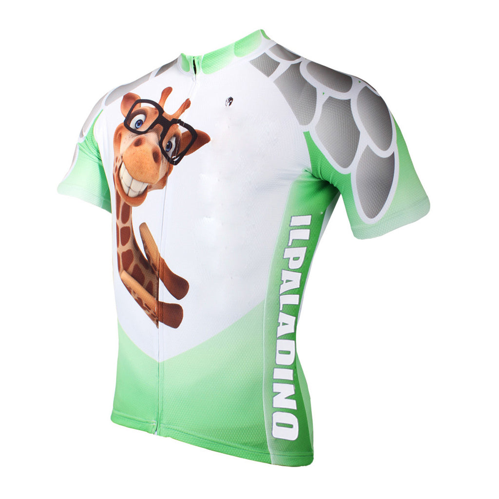 ILPALADINO Giraffe  Men's Professional MTB Cycling Jersey Breathable and Quick Dry Comfortable Bike Shirt for Summer NO.168 -  Cycling Apparel, Cycling Accessories | BestForCycling.com 