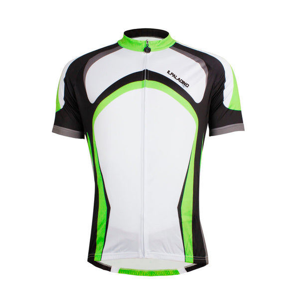 Fluorescent Green Man's Short-sleeve Cycling Jersey Summer NO.032 -  Cycling Apparel, Cycling Accessories | BestForCycling.com 