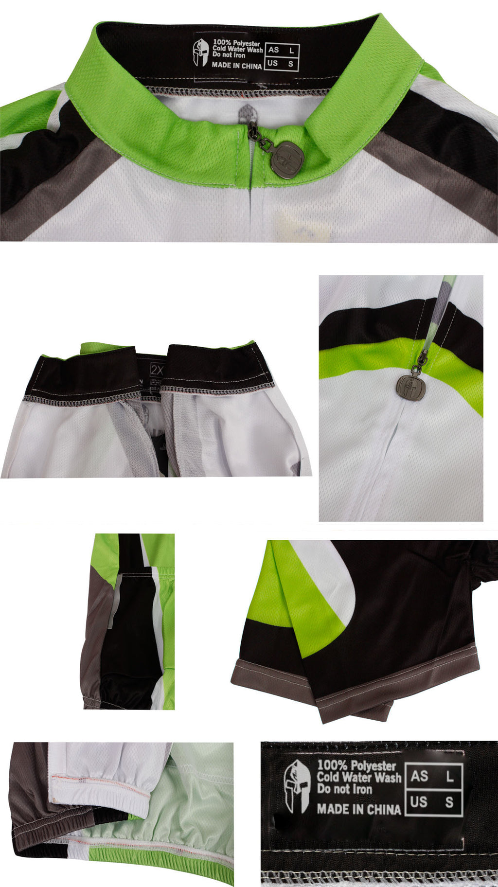 ILPALADINO Fluorescent Green Man's Short-sleeve Cycling Jersey Team Jacket T-shirt Summer Suit Spring Autumn Clothes Sportswear Racing Apparel NO.032 -  Cycling Apparel, Cycling Accessories | BestForCycling.com 