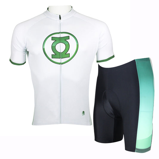 Detective Comics Super Hero  Green Lantern Men's Short/Long-sleeve Cycling Jersey Jacket Bicycling Suit T-shirt Summer Spring Autumn Clothes Sportswear Cycle Racing NO.037 -  Cycling Apparel, Cycling Accessories | BestForCycling.com 
