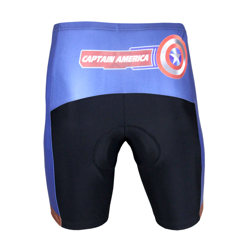 Marvel Comics Hero Short/Long-sleeve Cycling Jersey T-shirt Summer Spring Autumn Clothes Apparel Outdoor Sports Gear Leisure Biking Sportswear Captain American NO.040 -  Cycling Apparel, Cycling Accessories | BestForCycling.com 