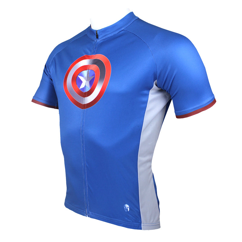 Super Hero Summer Spring Short/Long-sleeve Cycling Jersey Jacket Sportswear Apparel Outdoor Sports Gear Leisure Biking T-shirt Batman/Spider-Man/spider man/Green Lantern/ Captain American /Superman/ Iron Man -  Cycling Apparel, Cycling Accessories | BestForCycling.com 