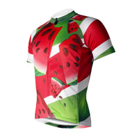 Summer Watermelon Men's  Bicylist Jersey T-shirt NO.741 -  Cycling Apparel, Cycling Accessories | BestForCycling.com 