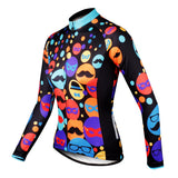 Ilpaladino Gentle Mustache Hat Women's Cycling Long/Short-sleeve Jersey/kit Sportswear Exercise Bicycling Pro Cycle Clothing Racing Apparel Outdoor Sports Leisure Biking Shirts NO.714 -  Cycling Apparel, Cycling Accessories | BestForCycling.com 