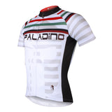 Multi-Strip White Men's Short-Sleeve Cycling Jersey Bicycling Shirts Summer NO.704 -  Cycling Apparel, Cycling Accessories | BestForCycling.com 