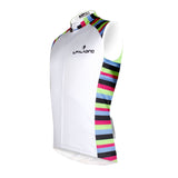 Colorful Side White Men's Cycling Sleeveless Bike Jersey T-shirt NO.W 674 -  Cycling Apparel, Cycling Accessories | BestForCycling.com 