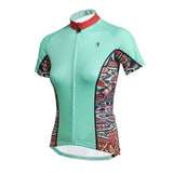 Ilpaladino Mint Green Summer Women's Short-Sleeve Cycling Suit/Jersey Biking Shirts Breathable Outdoor Sports Gear Leisure Biking T-shirt Sports Clothes NO.650 -  Cycling Apparel, Cycling Accessories | BestForCycling.com 