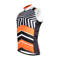 Stripy Orange Men's Cycling Sleeveless Bike Jersey T-shirt Summer Spring Road Bike Wear Mountain Bike MTB Clothes Sports Apparel Top NO.W 673 -  Cycling Apparel, Cycling Accessories | BestForCycling.com 