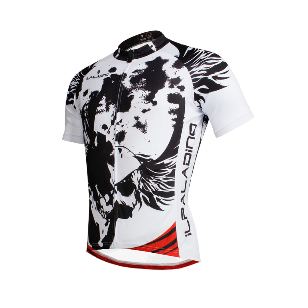 Ilpaladino Angel White Wing Feather Black Sport Breathable Cycling Jersey Men's  Short-Sleeve Sport Bicycling Shirts Summer Quick Dry Wear NO.659 -  Cycling Apparel, Cycling Accessories | BestForCycling.com 