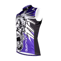 Angry Bellow Crazy Purple Men's Cycling Sleeveless Bike Jersey T-shirt Summer Spring Road Bike Wear Mountain Bike MTB Clothes Sports Apparel Top NO.W 669 -  Cycling Apparel, Cycling Accessories | BestForCycling.com 