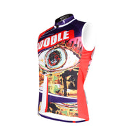 Doodle Eyes Abstract Art Men's Cycling Sleeveless Bike jersey T-shirt Summer Spring Road Bike Wear Mountain Bike MTB Clothes Sports Apparel Top NO.W 667 -  Cycling Apparel, Cycling Accessories | BestForCycling.com 
