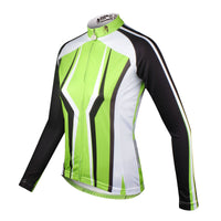 Ilapaladino Fluorescent Green Woman's Short/Long-sleeve Cycling Shirt Bike Jersey Bicycling Suit Pro Cycle Clothing Racing Apparel Outdoor Sports Leisure Biking T-shirt  NO.713 -  Cycling Apparel, Cycling Accessories | BestForCycling.com 