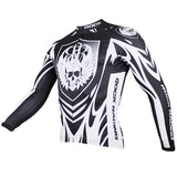 Rock Racing Skull Black Men's Bike Long-sleeve Cycling Jersey  NO.74 -  Cycling Apparel, Cycling Accessories | BestForCycling.com 