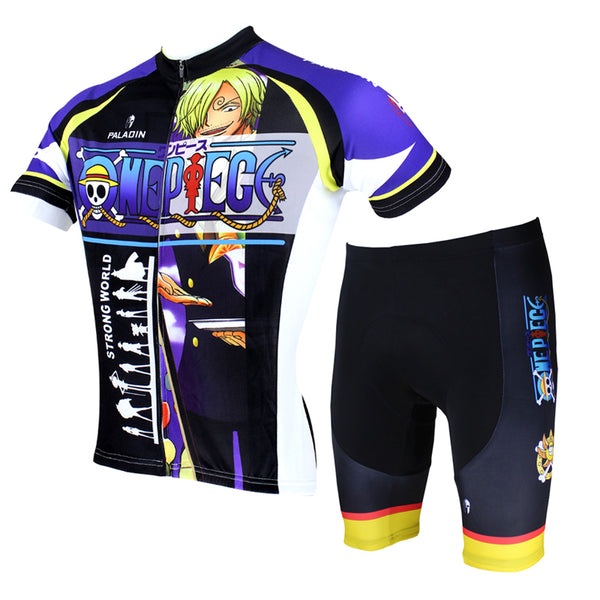 ONE PIECE Series Pirates Vinsmoke Sanji Men's Cycling Suit Jersey Team Jacket Leisure T-shirt Summer Spring Autumn Clothes Sportswear Anime Manga  NO.076 -  Cycling Apparel, Cycling Accessories | BestForCycling.com 