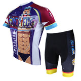 ONE PIECE Series Men's Short-sleeve Cycling Suit  T-shirt Summer Ace/Luffy/Zoro/Chopper/Brook/Usopp/Sanji/Franky -  Cycling Apparel, Cycling Accessories | BestForCycling.com 