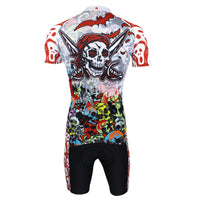 ILPALADINO Pirate Skull Men's Short Sleeves Cycling Jersey Sport Suit  Spring Autumn Exercise Bicycling Pro Cycle Clothing Racing Apparel Outdoor Sports Leisure Biking Shirts 088 -  Cycling Apparel, Cycling Accessories | BestForCycling.com 