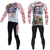 ILPALADINO Skull Men's  Long Sleeves Cycling Jersey Pro Cycle Clothing Racing Apparel Outdoor Sports Leisure Biking T-shirt Spring Autumn 088 -  Cycling Apparel, Cycling Accessories | BestForCycling.com 