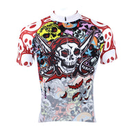 ILPALADINO Pirate Skull Men's Short Sleeves Cycling Jersey Sport Suit  Spring Autumn Exercise Bicycling Pro Cycle Clothing Racing Apparel Outdoor Sports Leisure Biking Shirts 088 -  Cycling Apparel, Cycling Accessories | BestForCycling.com 