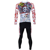 ILPALADINO Skull Men's  Long Sleeves Cycling Jersey Pro Cycle Clothing Racing Apparel Outdoor Sports Leisure Biking T-shirt Spring Autumn 088 -  Cycling Apparel, Cycling Accessories | BestForCycling.com 