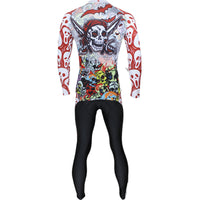 ILPALADINO Skull Men's  Long Sleeves Cycling Jersey Pro Cycle Clothing Racing Apparel Outdoor Sports Leisure Biking T-shirt Spring Autumn 088 -  Cycling Apparel, Cycling Accessories | BestForCycling.com 