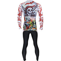 ILPALADINO Skull Men's  Long Sleeves Cycling Jersey Pro Cycle Clothing Racing Apparel Outdoor Sports Leisure Biking T-shirt Spring Autumn 088 -  Cycling Apparel, Cycling Accessories | BestForCycling.com 