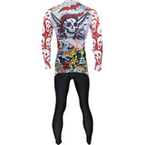 ILPALADINO Skull Men's  Long Sleeves Cycling Jersey Pro Cycle Clothing Racing Apparel Outdoor Sports Leisure Biking T-shirt Spring Autumn 088 -  Cycling Apparel, Cycling Accessories | BestForCycling.com 