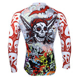 ILPALADINO Skull Men's  Long Sleeves Cycling Jersey Pro Cycle Clothing Racing Apparel Outdoor Sports Leisure Biking T-shirt Spring Autumn 088 -  Cycling Apparel, Cycling Accessories | BestForCycling.com 