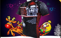 Hot Sale Cycling Jersey Cycling Clothing Wholesale Spring and Summer Men's Long-sleeved Jersey Santa Claus Design Christmas Gifts Black and Red(velvet) NO.090 -  Cycling Apparel, Cycling Accessories | BestForCycling.com 