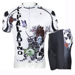 ILPALADINO Flower Blossom&Skull Men's Summer Cycling Short-sleeve Suit Bike Exercise Bicycling Pro Cycle Clothing Racing Apparel Outdoor Sports Leisure Biking Shirts SportsWear Quick—dry Shirt 091 -  Cycling Apparel, Cycling Accessories | BestForCycling.com 