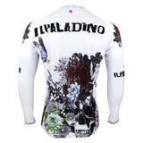 ILPALADINO SKULL Men's Long Sleeves Cycling Jersey  Pro Cycle Clothing Racing Apparel Outdoor Sports Leisure Biking T-shirt Spring Autumn NO.091 -  Cycling Apparel, Cycling Accessories | BestForCycling.com 
