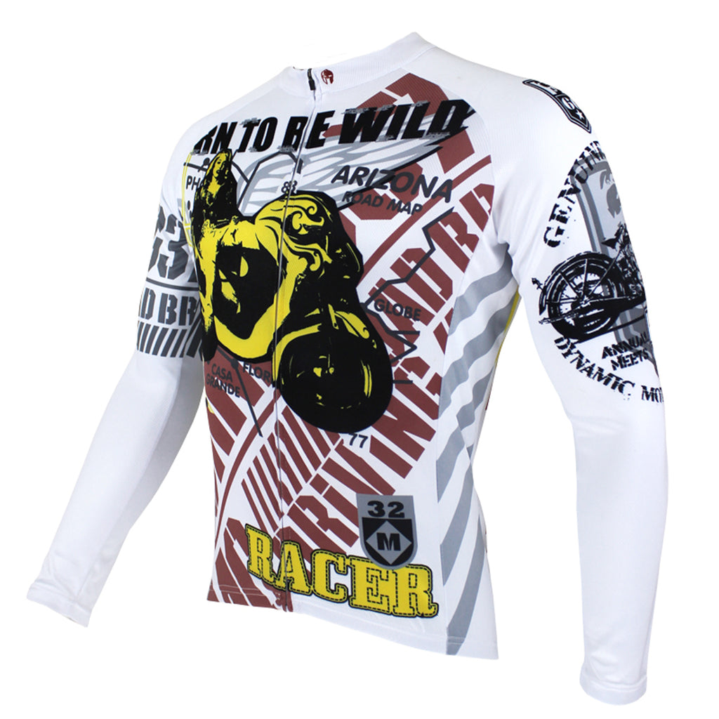 Ilpaladino Motorcycle  Men's Long/Short-sleeve Cycling Bike jersey T-shirt Summer Spring Autumn Road Bike Wear Mountain Bike MTB Clothes Sports Apparel Top NO.94 -  Cycling Apparel, Cycling Accessories | BestForCycling.com 