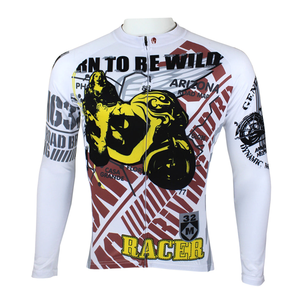 Ilpaladino Motorcycle  Men's Long/Short-sleeve Cycling Bike jersey T-shirt Summer Spring Autumn Road Bike Wear Mountain Bike MTB Clothes Sports Apparel Top NO.94 -  Cycling Apparel, Cycling Accessories | BestForCycling.com 