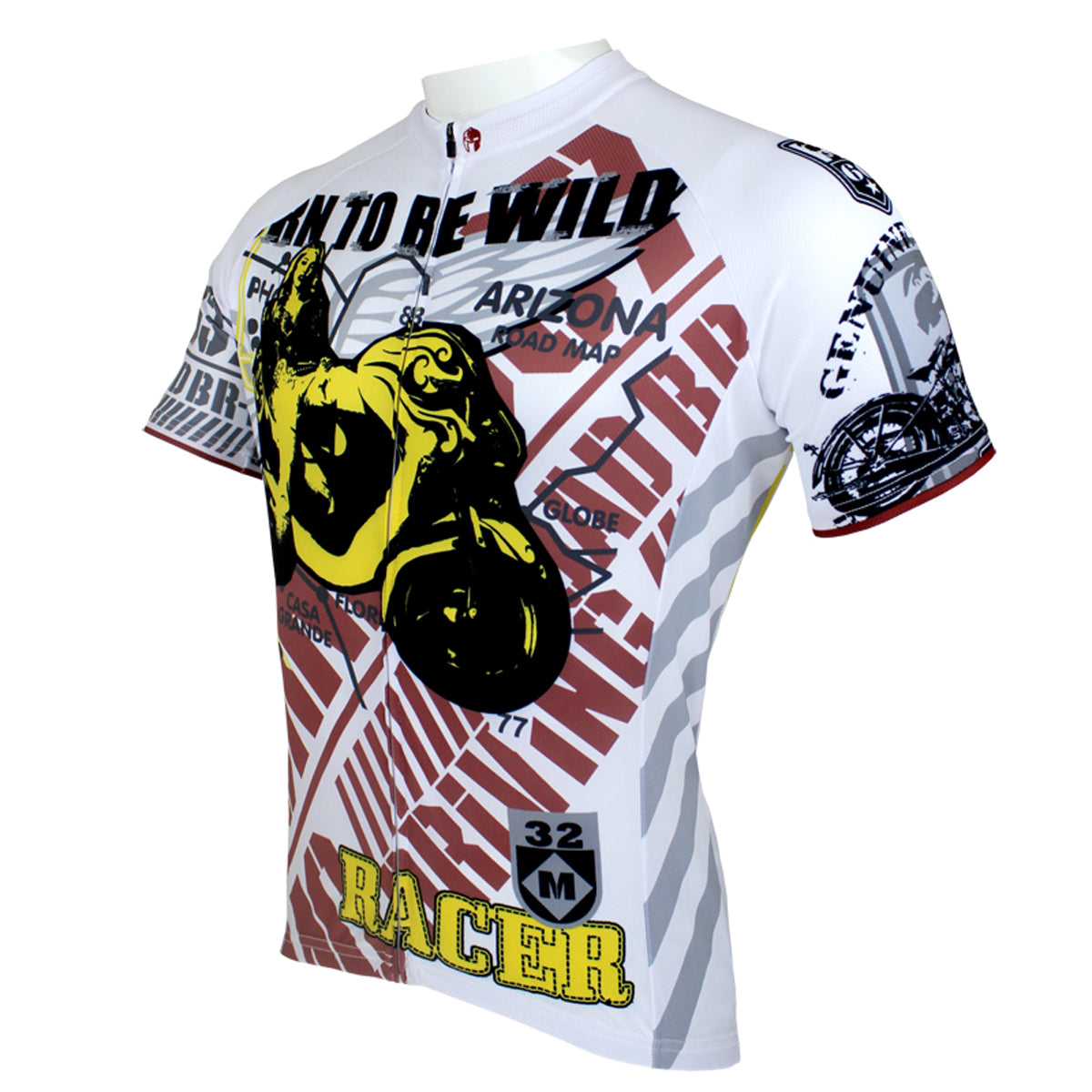 Ilpaladino Motorcycle  Men's Long/Short-sleeve Cycling Bike jersey T-shirt Summer Spring Autumn Road Bike Wear Mountain Bike MTB Clothes Sports Apparel Top NO.94 -  Cycling Apparel, Cycling Accessories | BestForCycling.com 