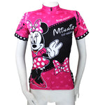 Ilpaladino Mickey Mouse's Girlfriend Minnie Woman's Short/Long-sleeve Cycling Jersey/Suit Sportswear Leisure Biking Shirt Cartoon World NO.096 -  Cycling Apparel, Cycling Accessories | BestForCycling.com 