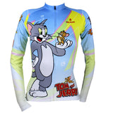 Tom And Jerry Cats and Mouses Woman's Short/Long-sleeve Bike Shirt Cycling Jersey/Suit T-shirt NO.099 -  Cycling Apparel, Cycling Accessories | BestForCycling.com 